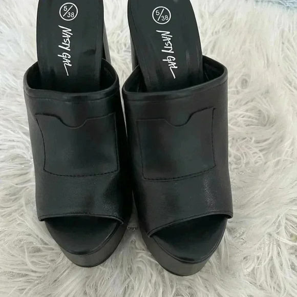 Nasty Gal platform sandals size 5 fit like 6 - Picture 5 of 5